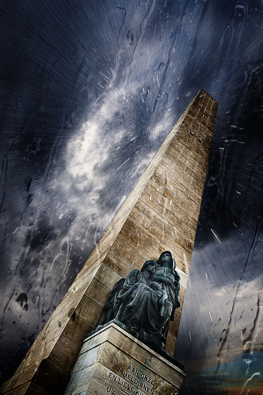 Women’s Memorial Under Rainy Sky by Leanri van Heerden