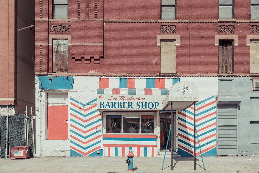 Photography Inspiration: New York City barber shops by Franck Bohbot, featured on Orms Connect Photography Blog South Africa 