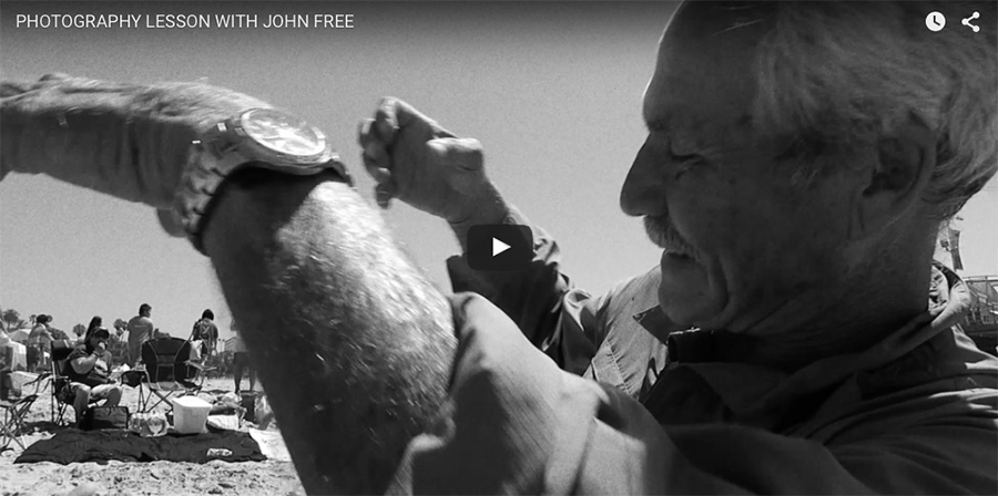 Watch Ted Forbes in a private photography lesson with John Free