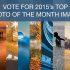 Choose your favourite Photo of the Month image for 2015!