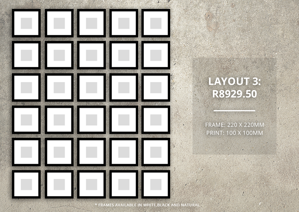 Feature Wall Layouts with Orms Print Room & Framing