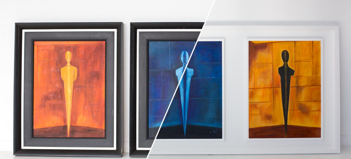 Give your old artwork a facelift with a new frame by Orms Print Room & Framing