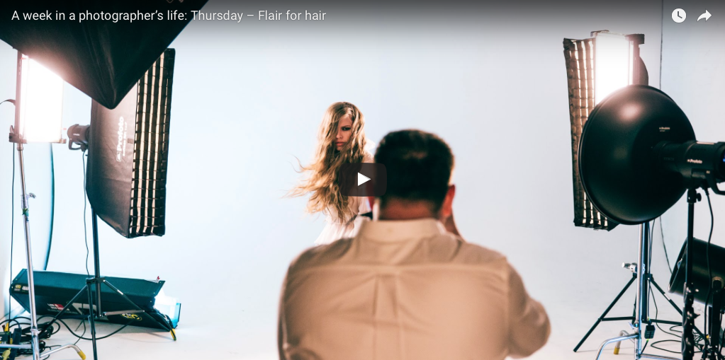 A Week in a Photographer’s Life: Flair for Hair with the Profoto D2