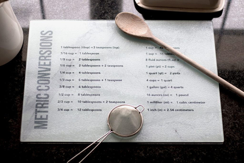 Inspiration: Personalised Glass Chopping Board