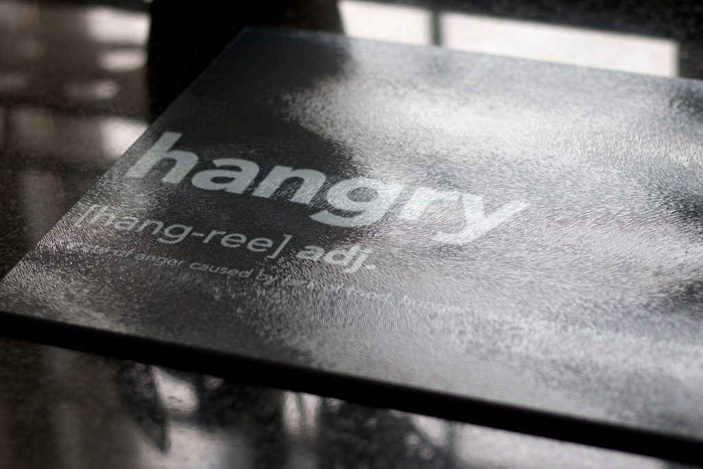 Inspiration: Personalised Glass Chopping Board