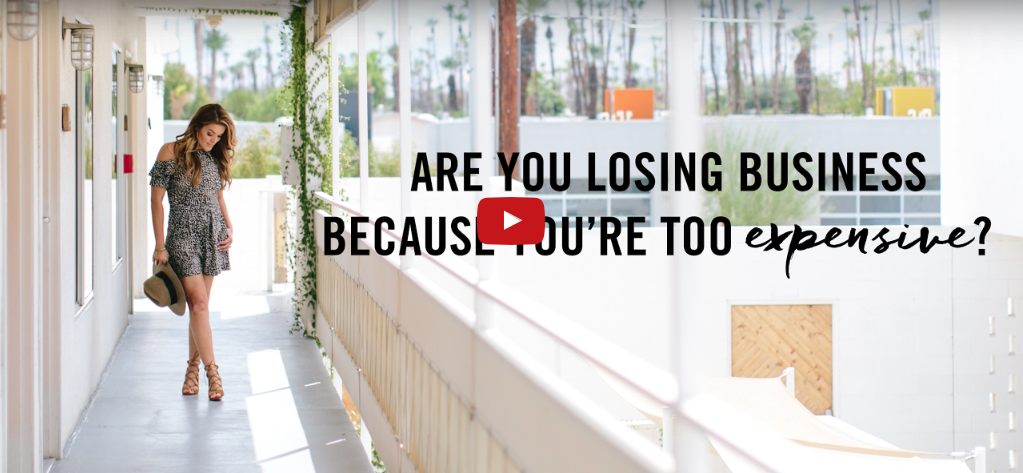 Are You Losing Business Because You're Too Expensive? by Jasmine Star