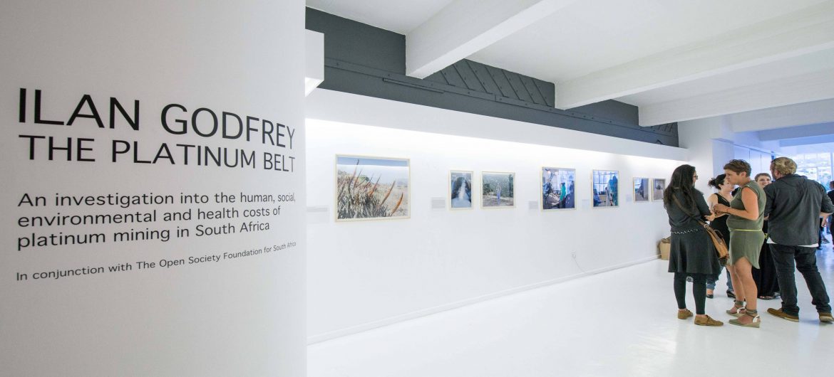 Ilan Godfrey "The Platinum Belt" opening at Orms Cape Town School of Photogaphy