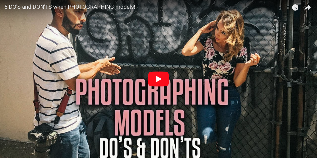 5 Do's and Don'ts When Photographing Models, by Manual Ortiz