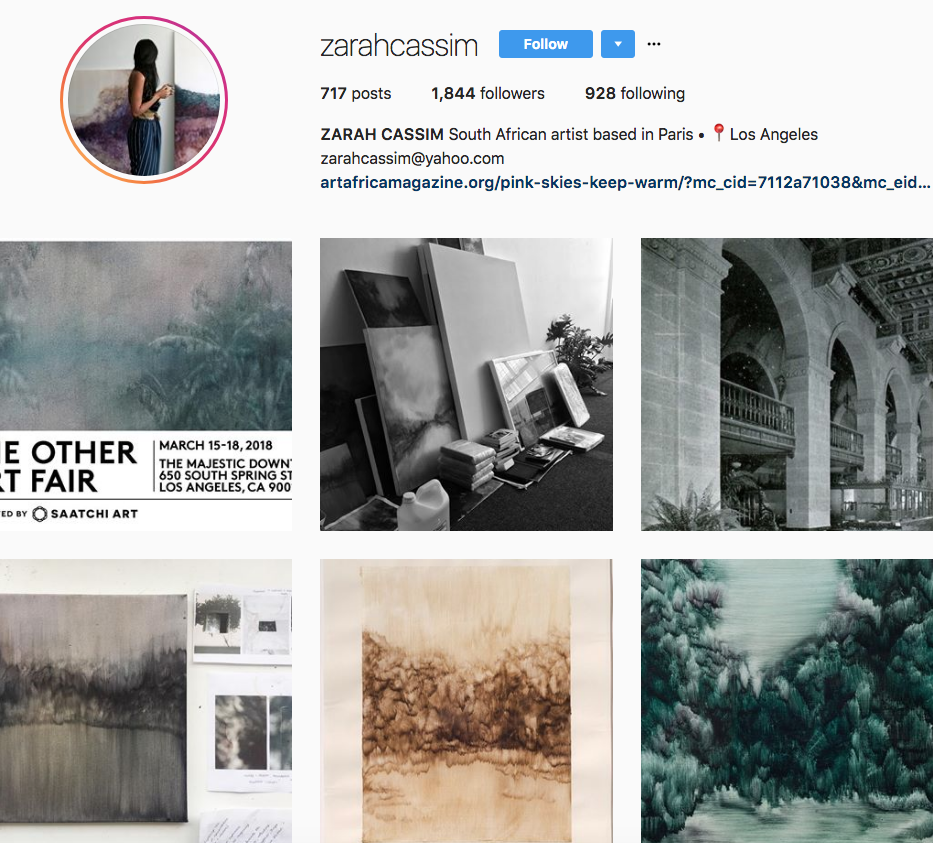 Zarah Cassim, one of our 9 favourite SA instagrammers