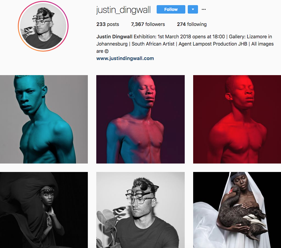 Justin Dingwall, one of our 9 favourite SA instagrammers