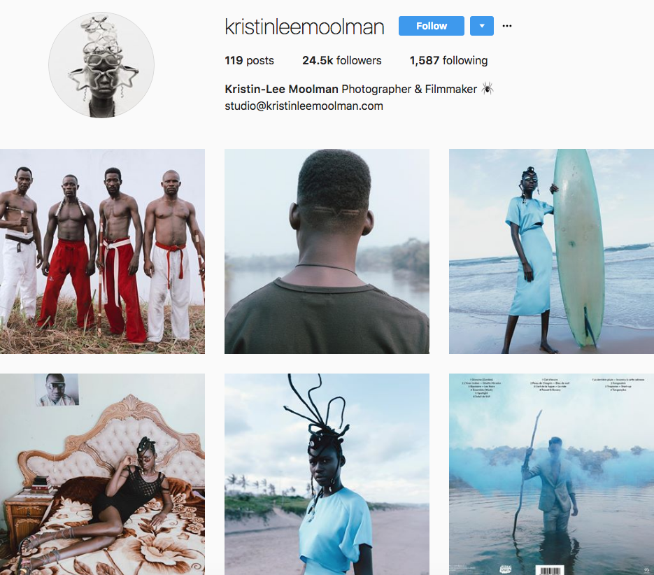 Kristen Lee Moolman, one of our 9 favourite SA instagrammers