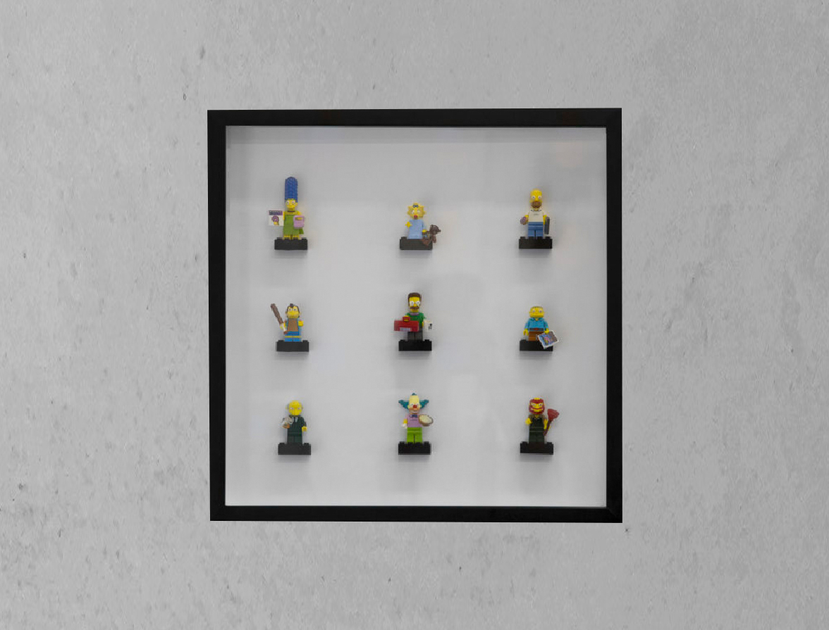 Framed Lego Collection featured on Orms Connect