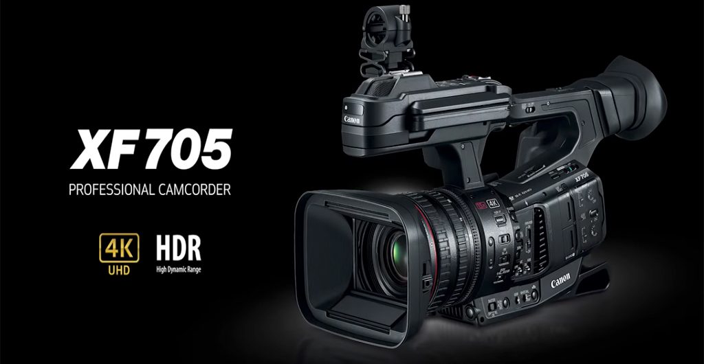 It's been a month of announcements, and the wave of new gear is not stopping yet with the announcement of Canon's new XF705 Camcorder!