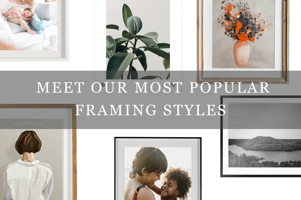 Popular Picture Frame Styles and Sizes