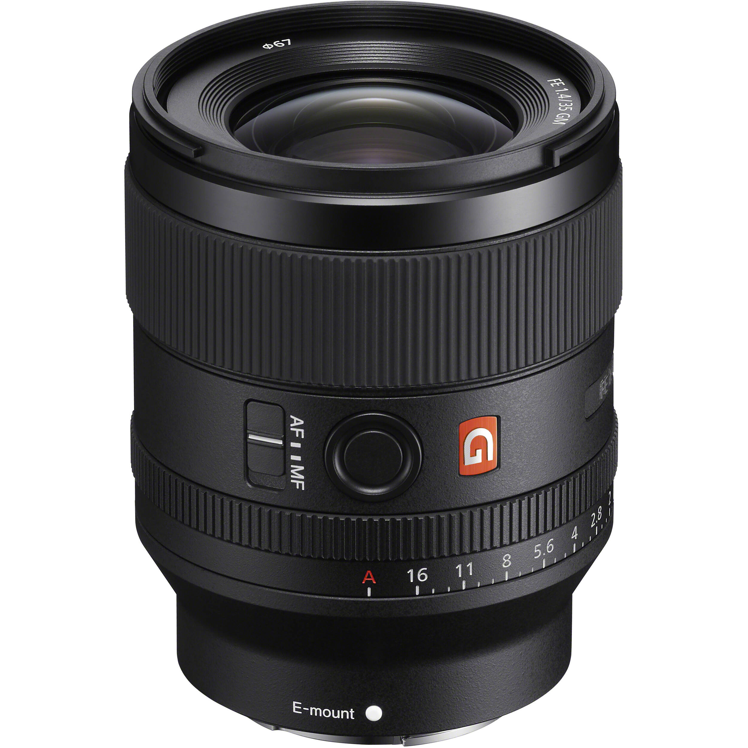 sony fe 35mm f1.4 g master prime lens