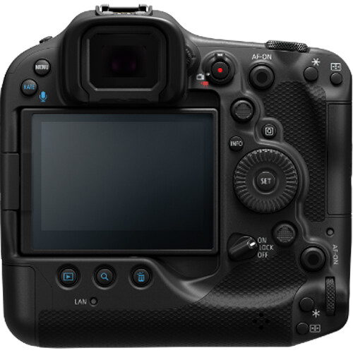 Canon EOS r3 rear view