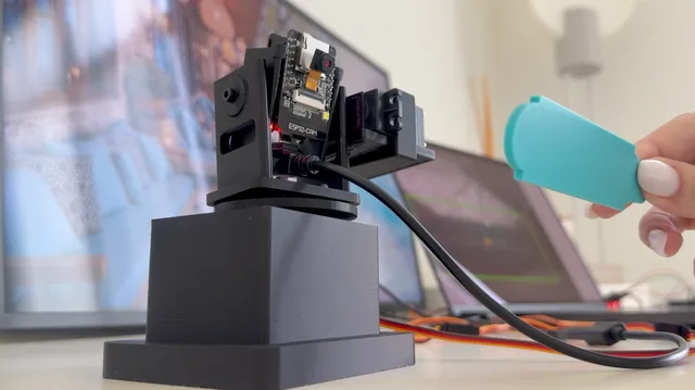 ESP32-CAM AI Object Tracking Camera