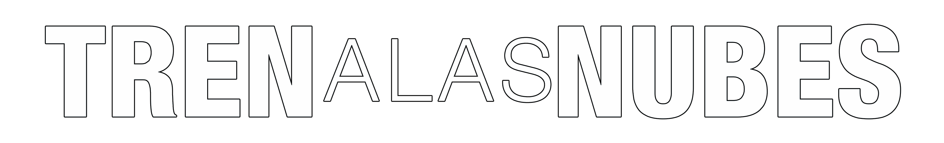 Tren a las nubes logo