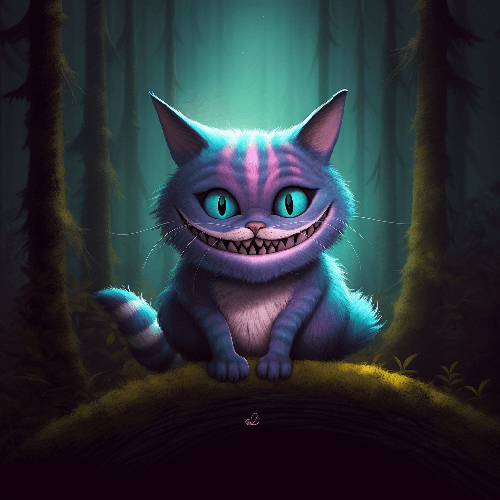 Titre : Les Aventures d'Hlfi au Pays des Merveilles - Cheshire Cat, Maître de la Disparition