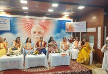 ग्वालियर: वन्देमातरम् – स्वर्णिम भारत थींम के अंतर्गत ब्रह्माकुमारीज केंद्र पर कार्यक्रम आयोजित ,विभिन्न क्षेत्रों में उत्कृष्ट योगदान देने वाली 21 महिलाओं का हुआ सम्मान