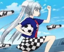 Miss Monochrome - The Animation: Soccer-hen cover art