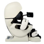 Inada Robo Massage Chair - Black & White - Side View