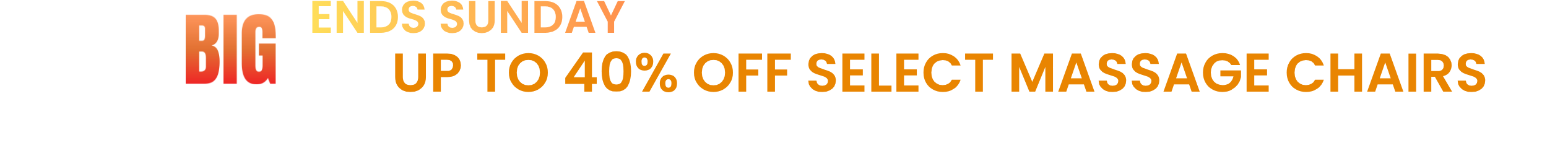 Big Relax Event Header - Ends Sunday