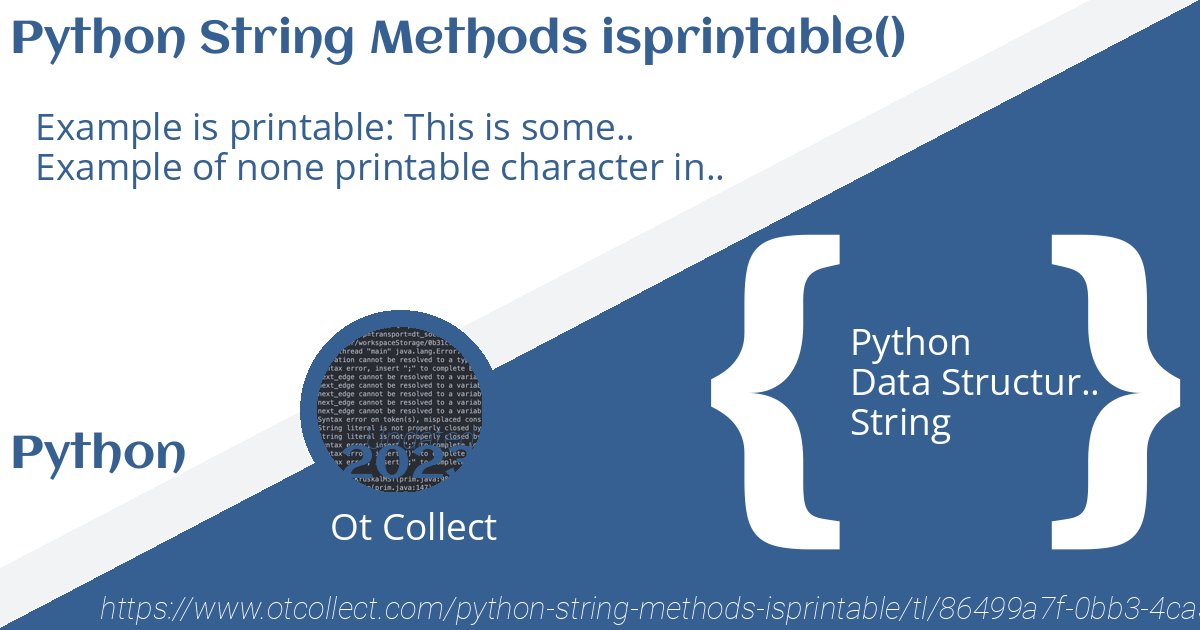 Python String Methods Isprintable()