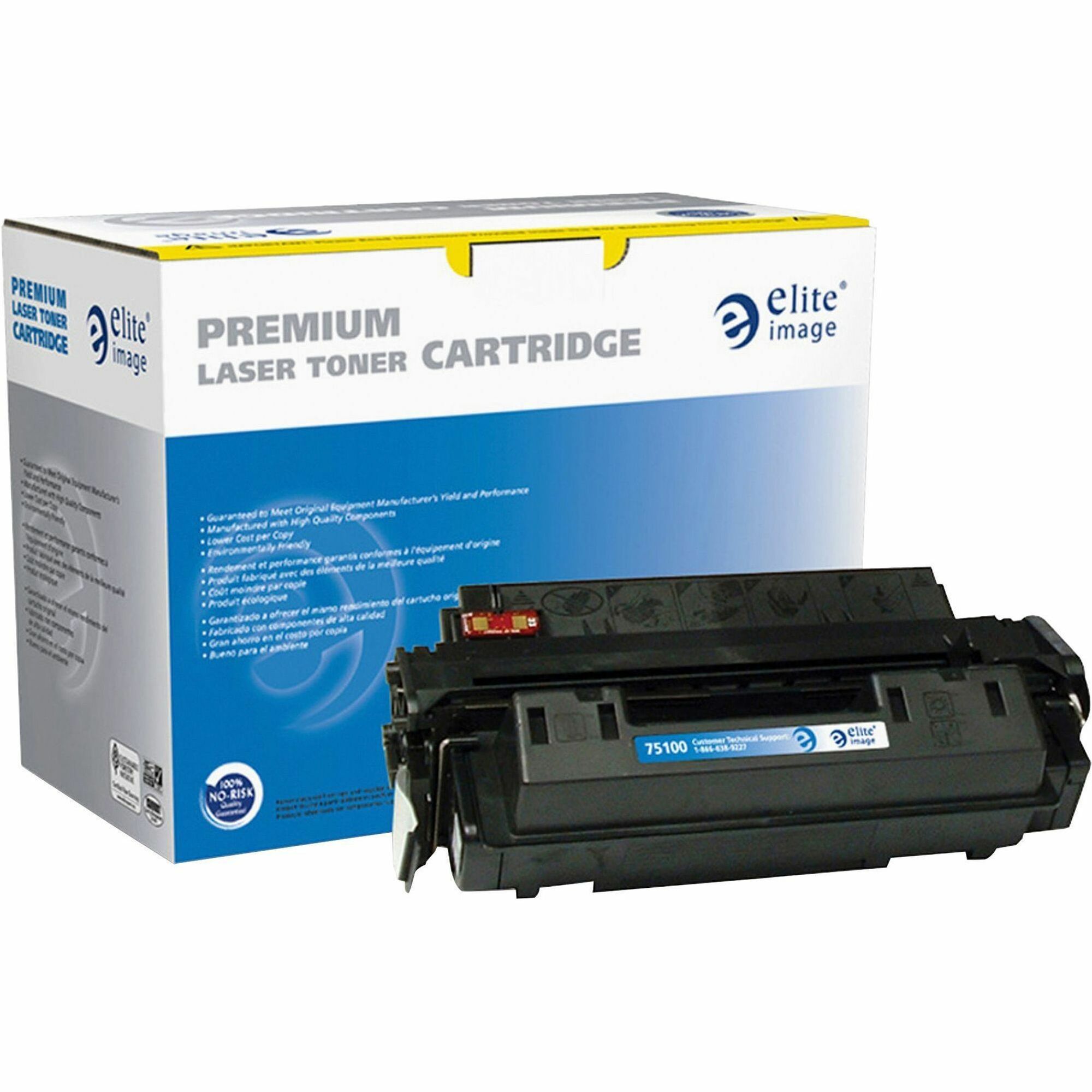 Elite Image Remanufactured Laser Toner Cartridge - Alternative for HP 10A (Q2610A) - Black - 1 Each - 6000 Pages Elite Image Remanufactured Laser Toner Cartridge - Alternative for HP 10A (Q2610A) - Black - 1 Each - 6000 Pages
