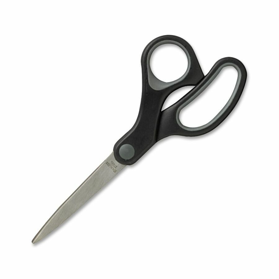 Sparco Straight Scissors w/Rubber Grip Handle - 7 Sparco Straight Scissors w/Rubber Grip Handle - 7
