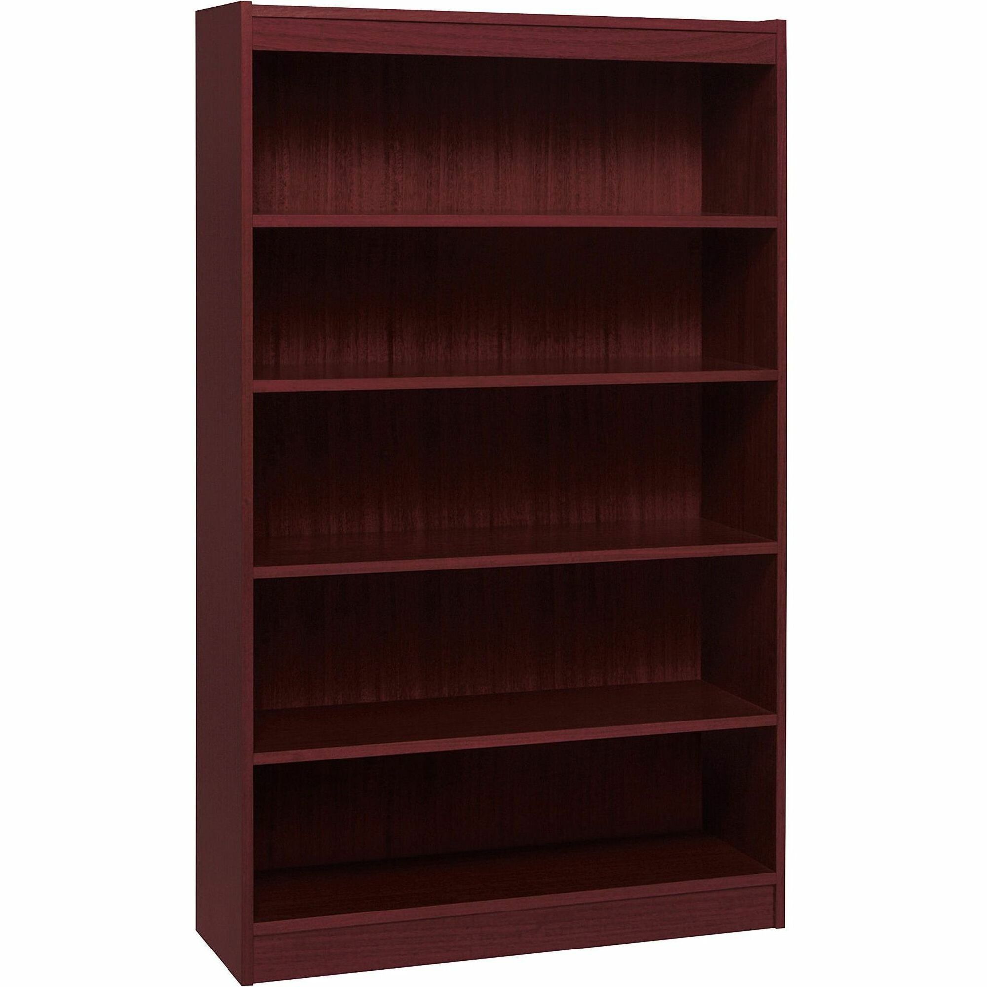 Lorell Panel End Hardwood Veneer Bookcase - 36 Lorell Panel End Hardwood Veneer Bookcase - 36