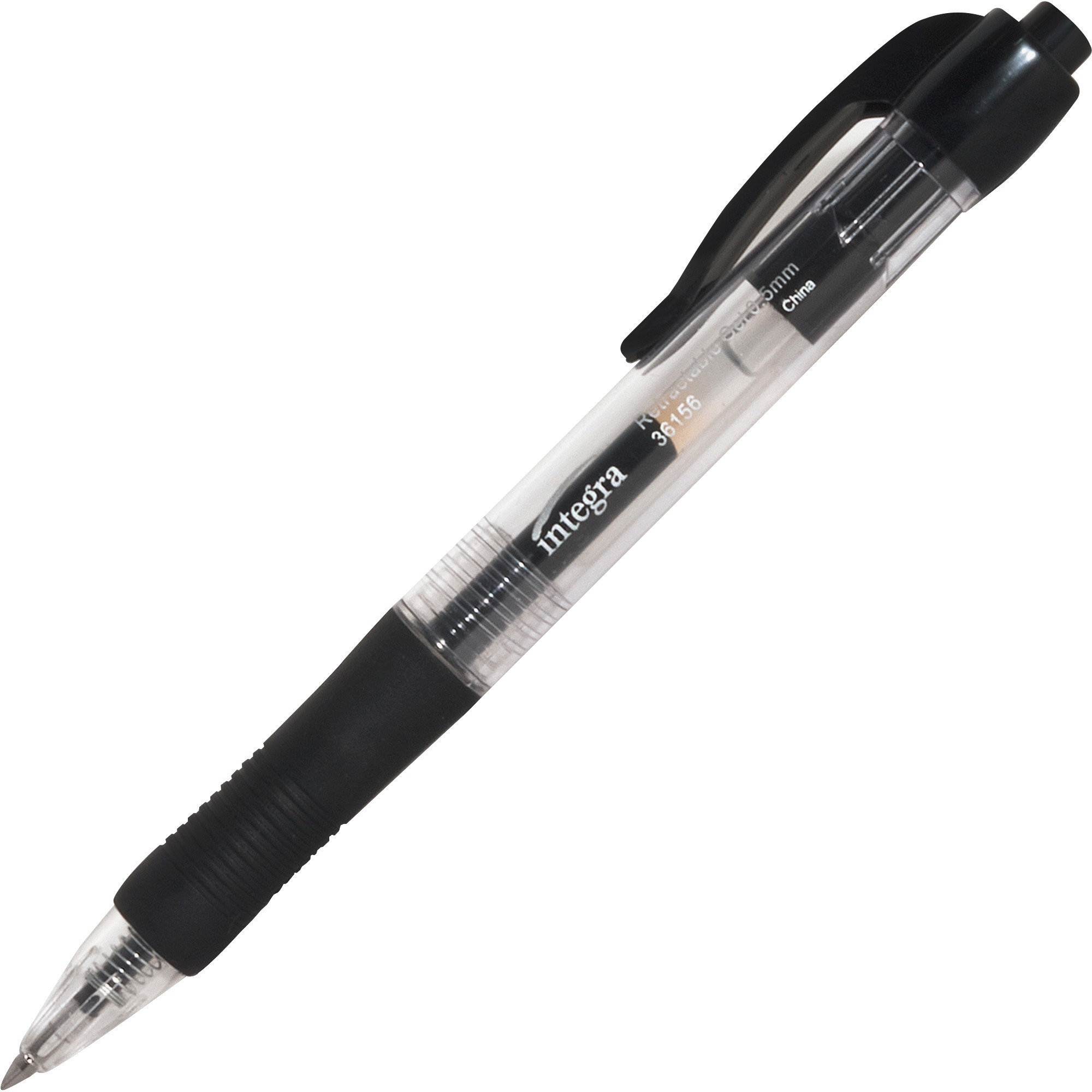 Integra Retractable 0.5mm Gel Pens - Fine Pen Point - 0.5 mm Pen Point Size - Retractable - Blue Gel-based Ink - Blue Barrel - Metal Tip - 1 Dozen Integra Retractable 0.5mm Gel Pens - Fine Pen Point - 0.5 mm Pen Point Size - Retractable - Blue Gel-based Ink - Blue Barrel - Metal Tip - 1 Dozen
