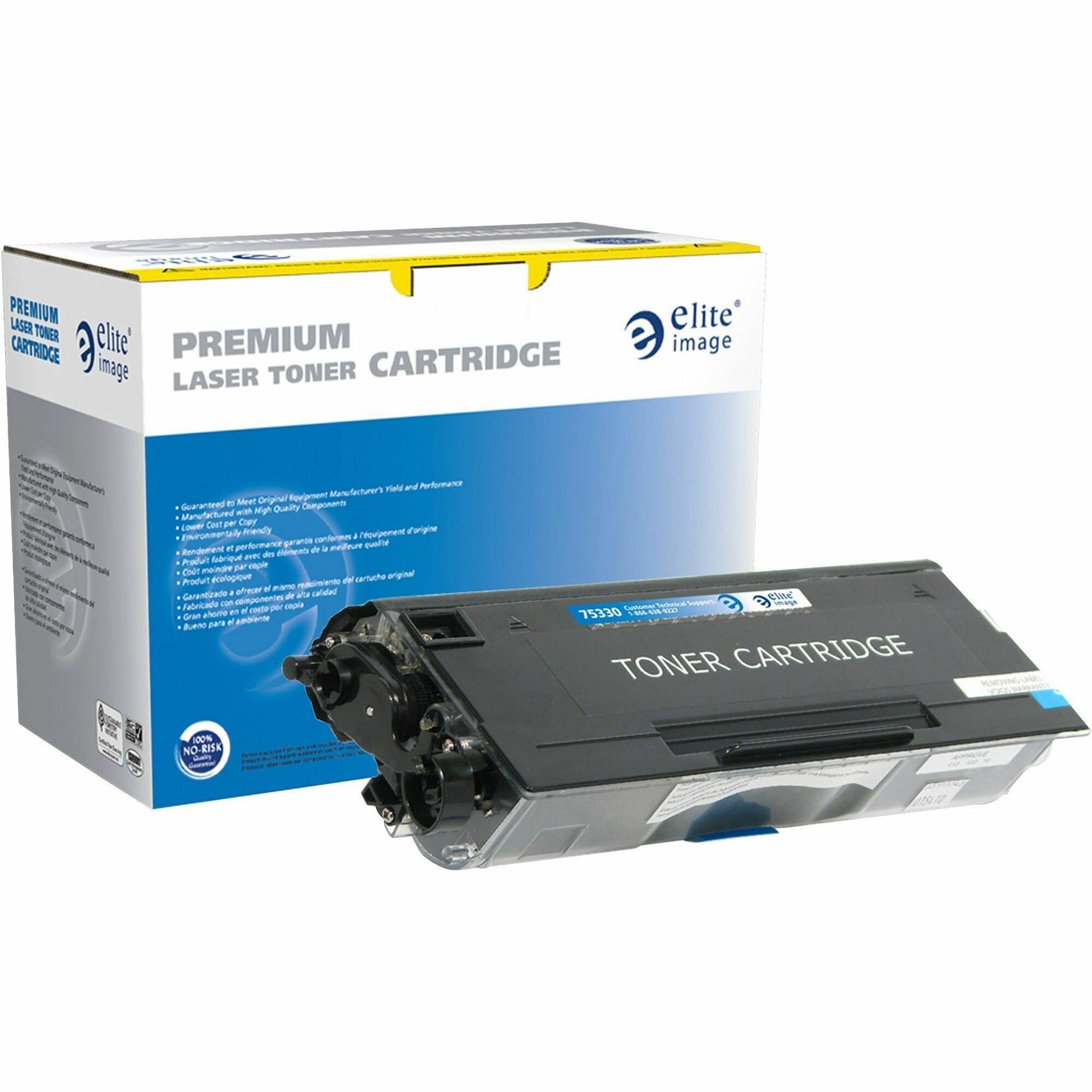 Elite Image Remanufactured Toner Cartridge - Alternative for Brother (TN550) - Laser - 3500 Pages - Black - 1 Each Elite Image Remanufactured Toner Cartridge - Alternative for Brother (TN550) - Laser - 3500 Pages - Black - 1 Each