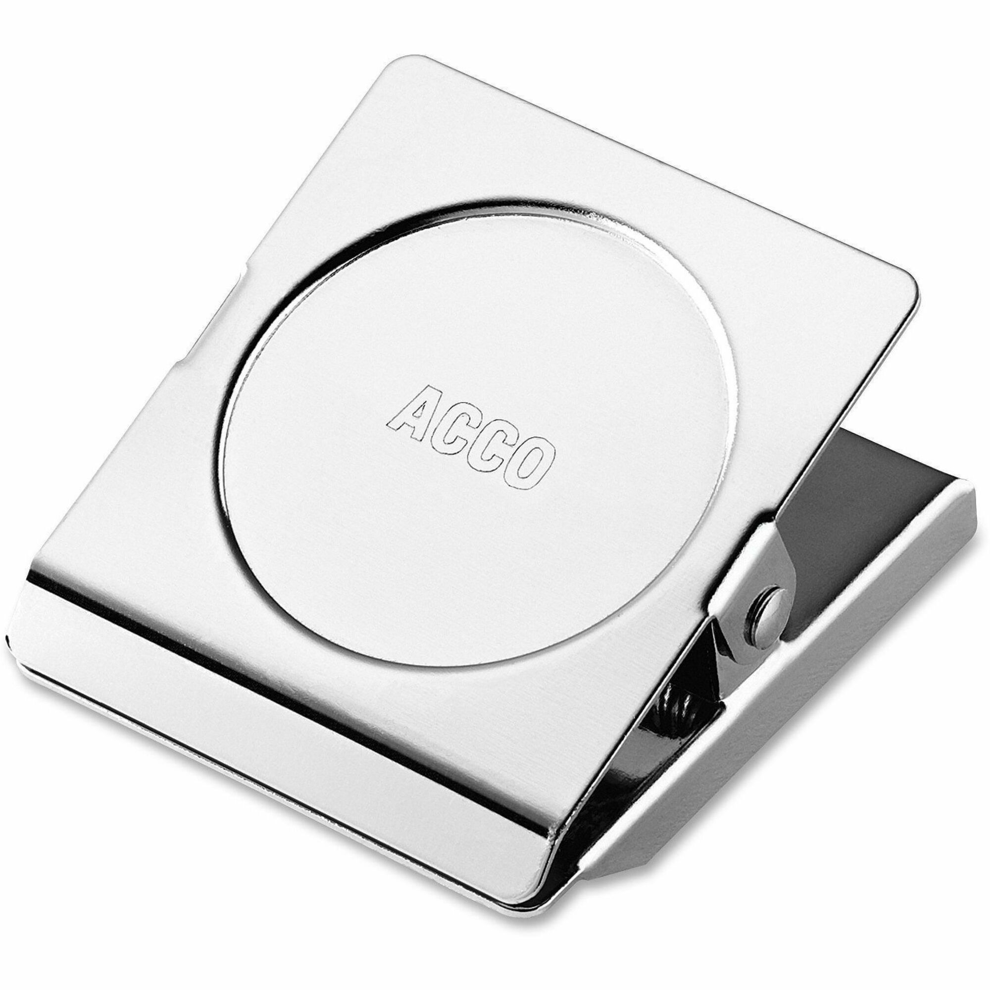 Square Magnetic Clip by ACCO ACC72132 | OnTimeSupplies.com
