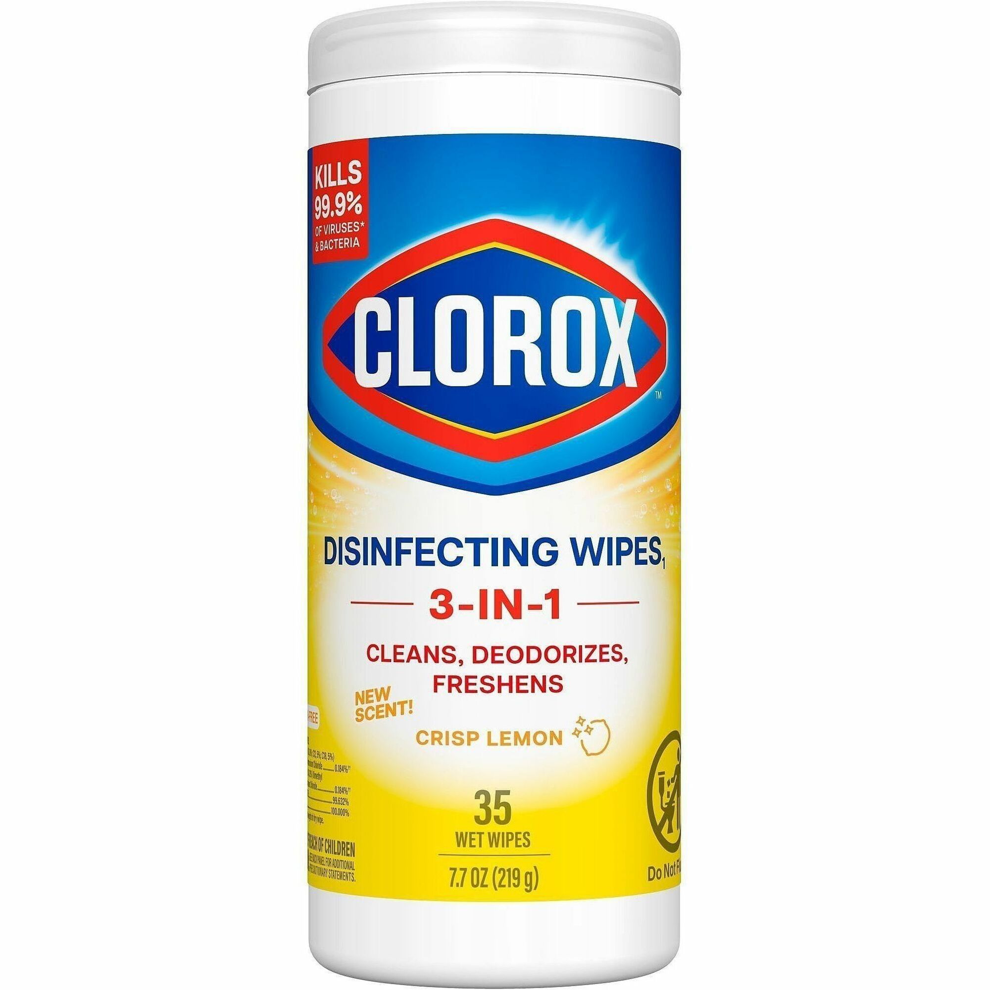 Disinfecting Cleaning Wipes by Clorox® CLO01594 | OnTimeSupplies.com
