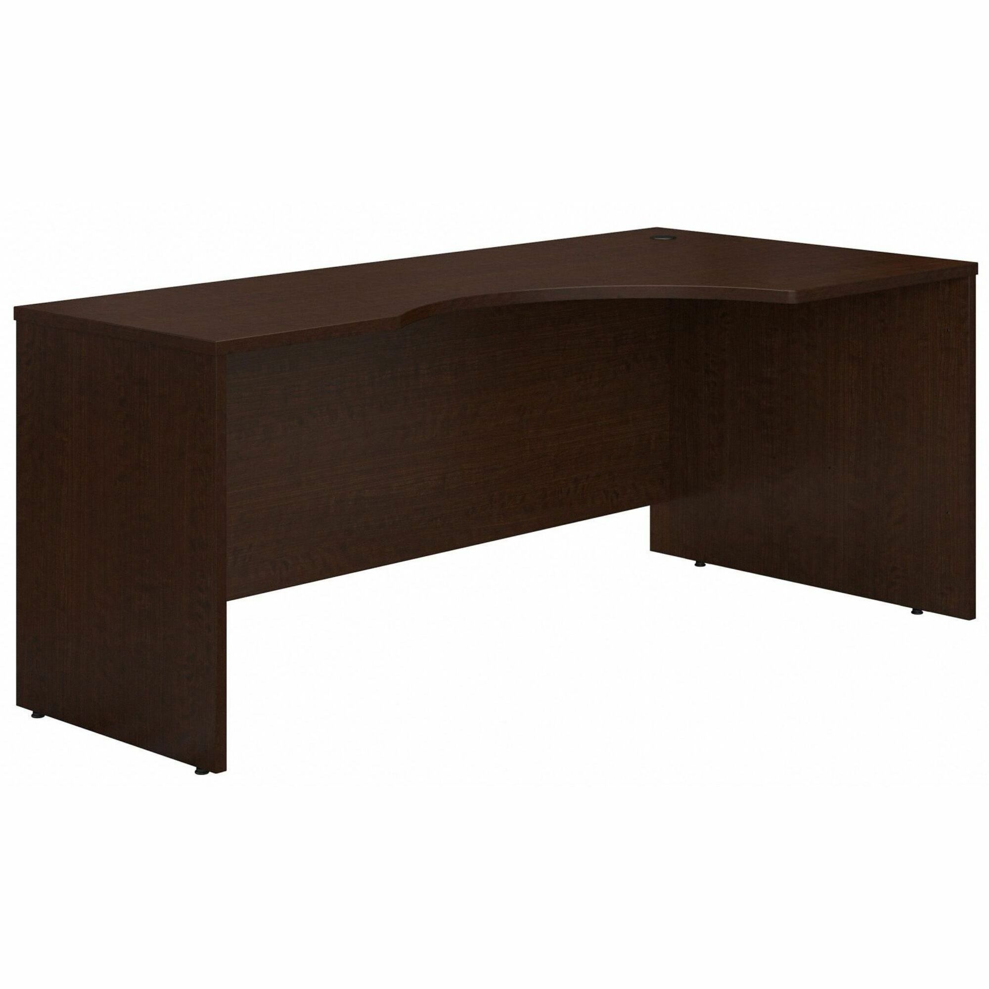 Series C 72W Right Hand Corner Module in Mocha Cherry by Bush