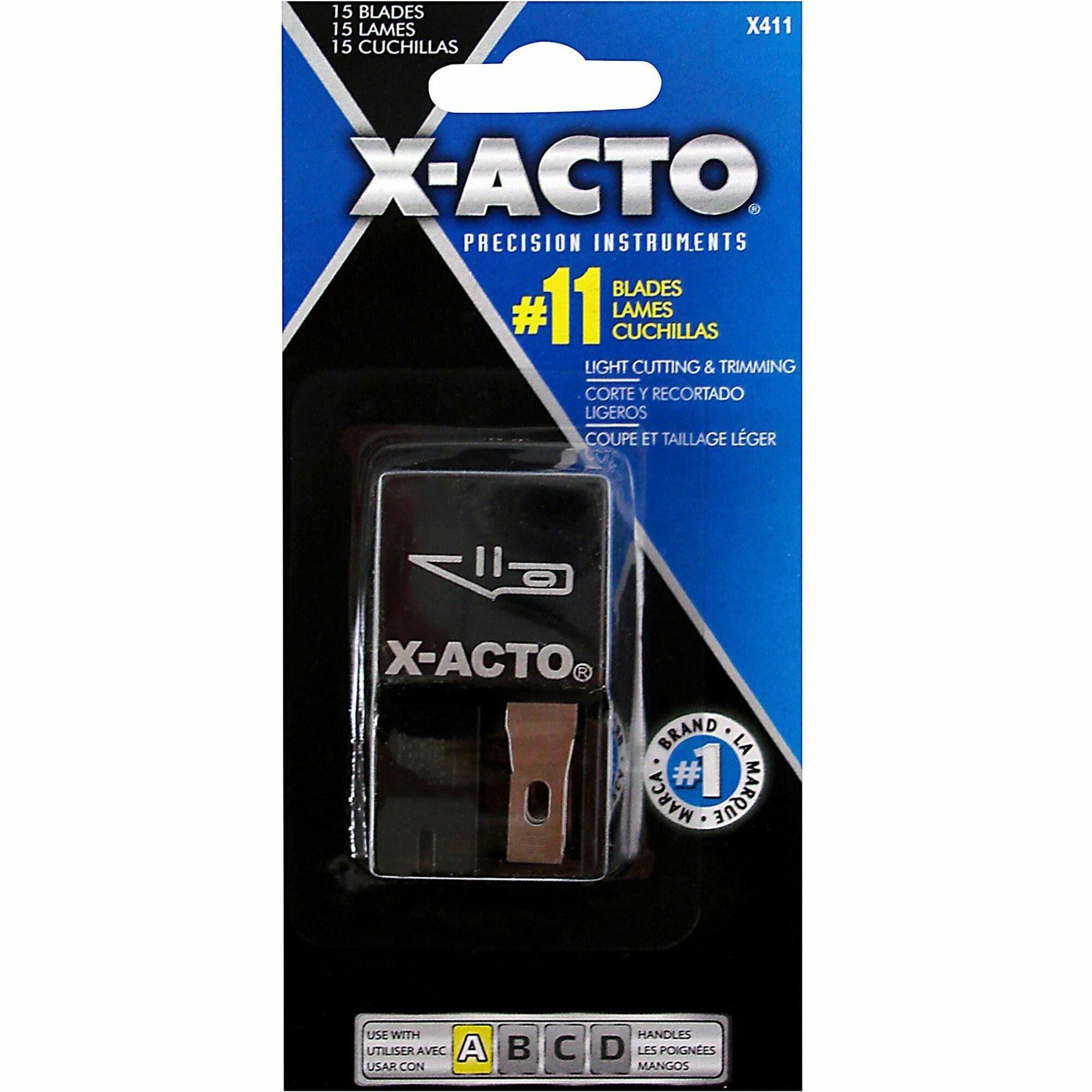 X-ACTO No. 11 Fine Point Blades Dispenser by Elmer's® EPIX411
