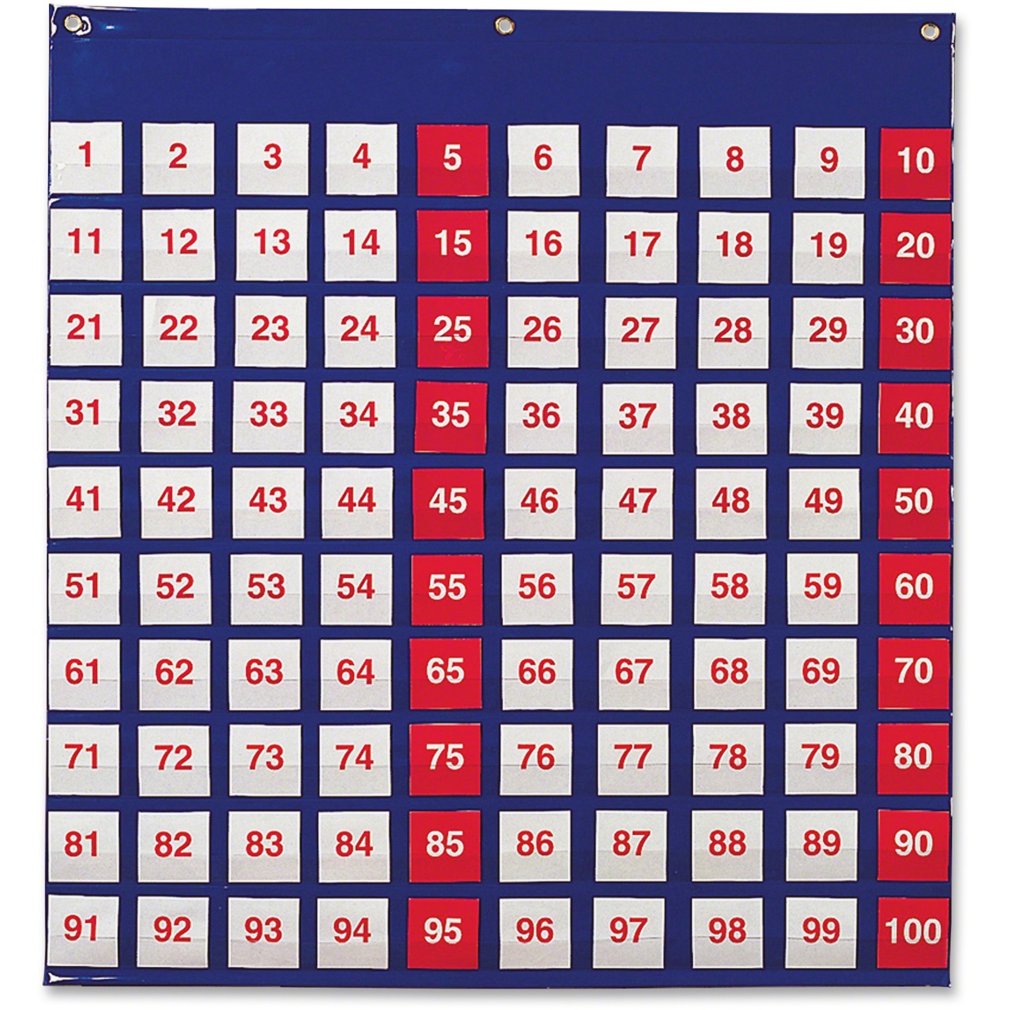 Learning Resources Hundred Pocket Chart - Theme/Subject: Learning - Skill Learning: Counting, Odd Number, Even Number, Number, Multiplication - 5+ - 1 Each Learning Resources Hundred Pocket Chart - Theme/Subject: Learning - Skill Learning: Counting, Odd Number, Even Number, Number, Multiplication - 5+ - 1 Each