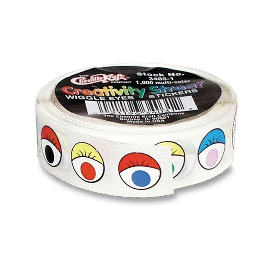 Wiggle Eyes Stickers by Creativity Street® PAC340301