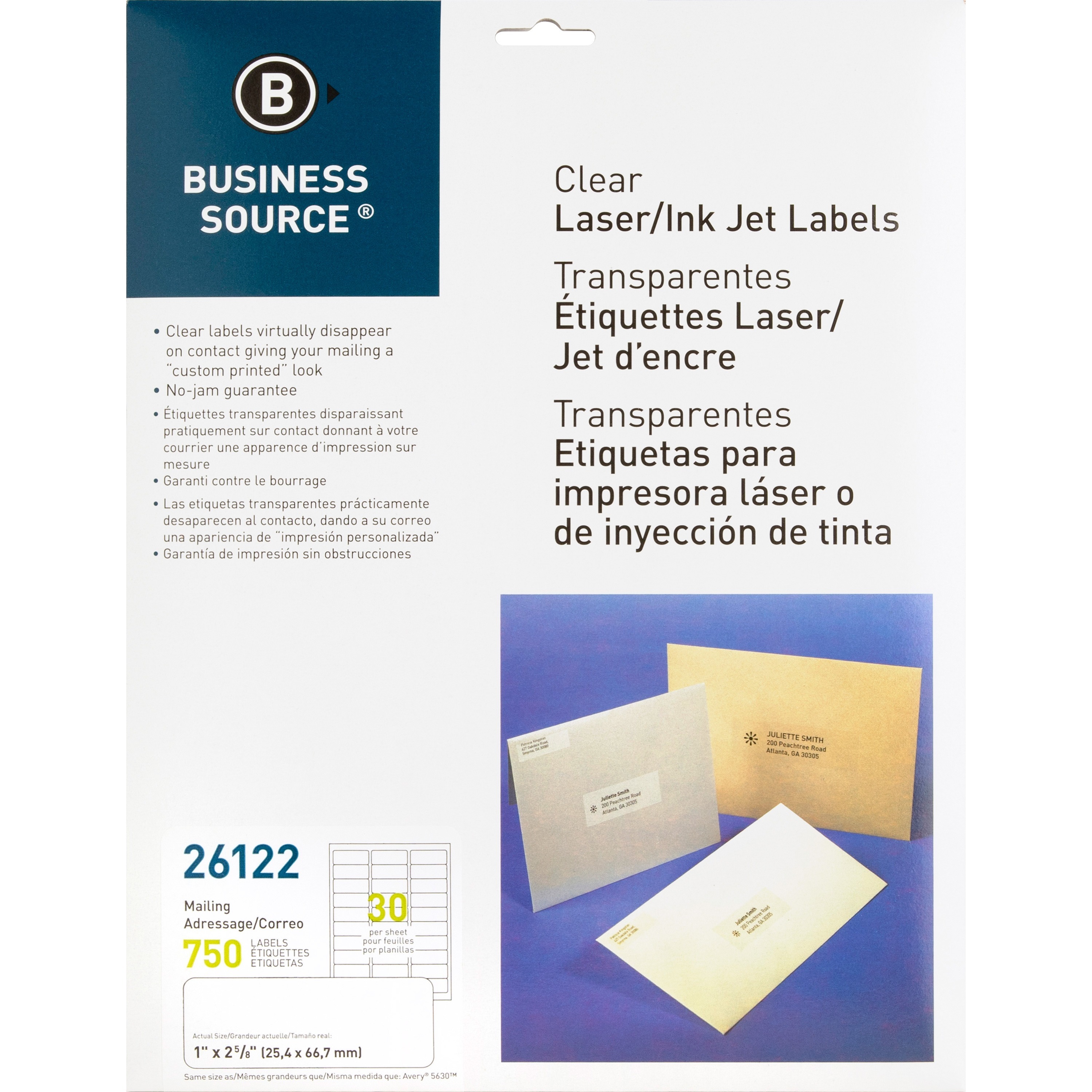 Business Source Mailing Address Labels - 1 Business Source Mailing Address Labels - 1