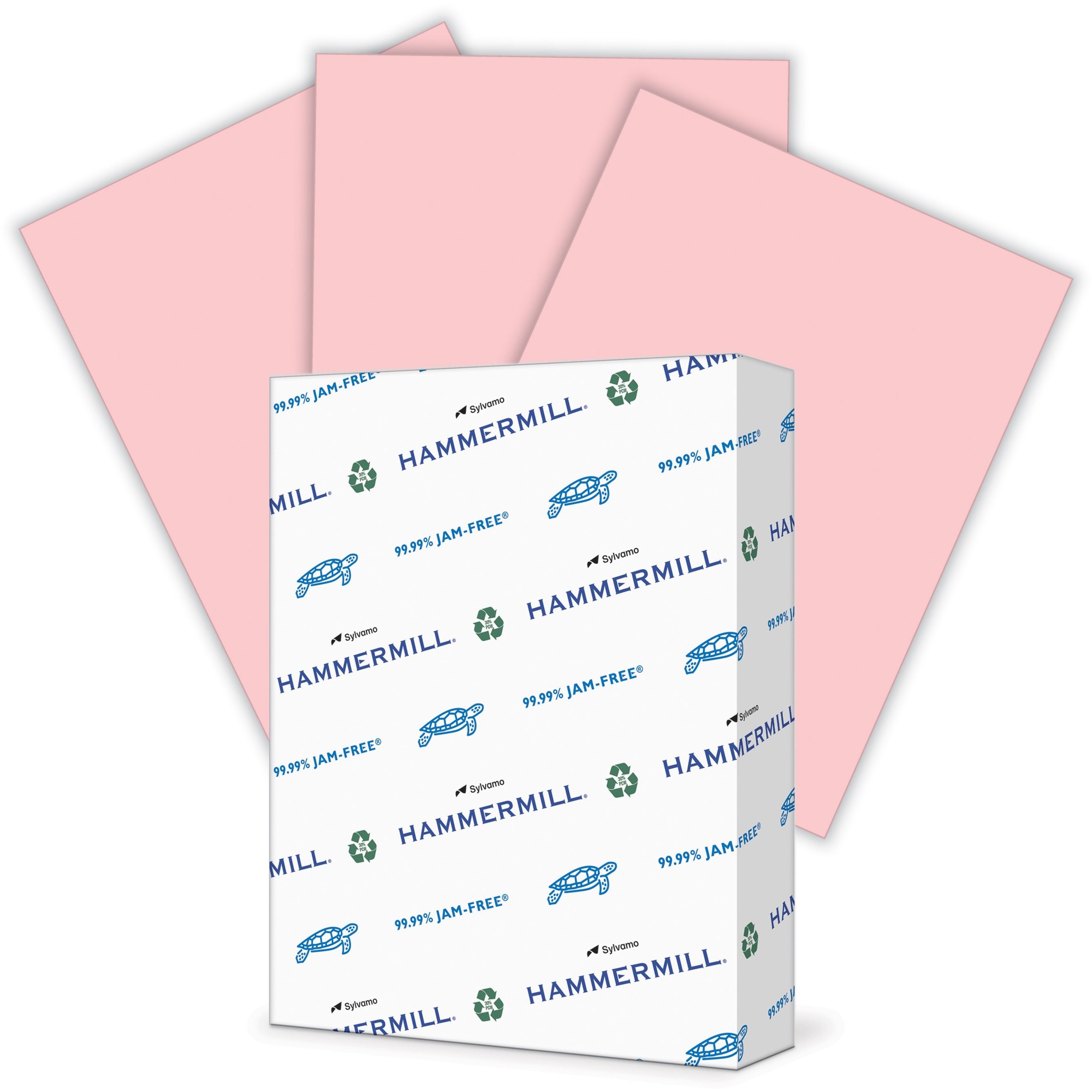 Hammermill Colors Recycled Copy Paper - Pink - Letter - 8 1/2 Hammermill Colors Recycled Copy Paper - Pink - Letter - 8 1/2