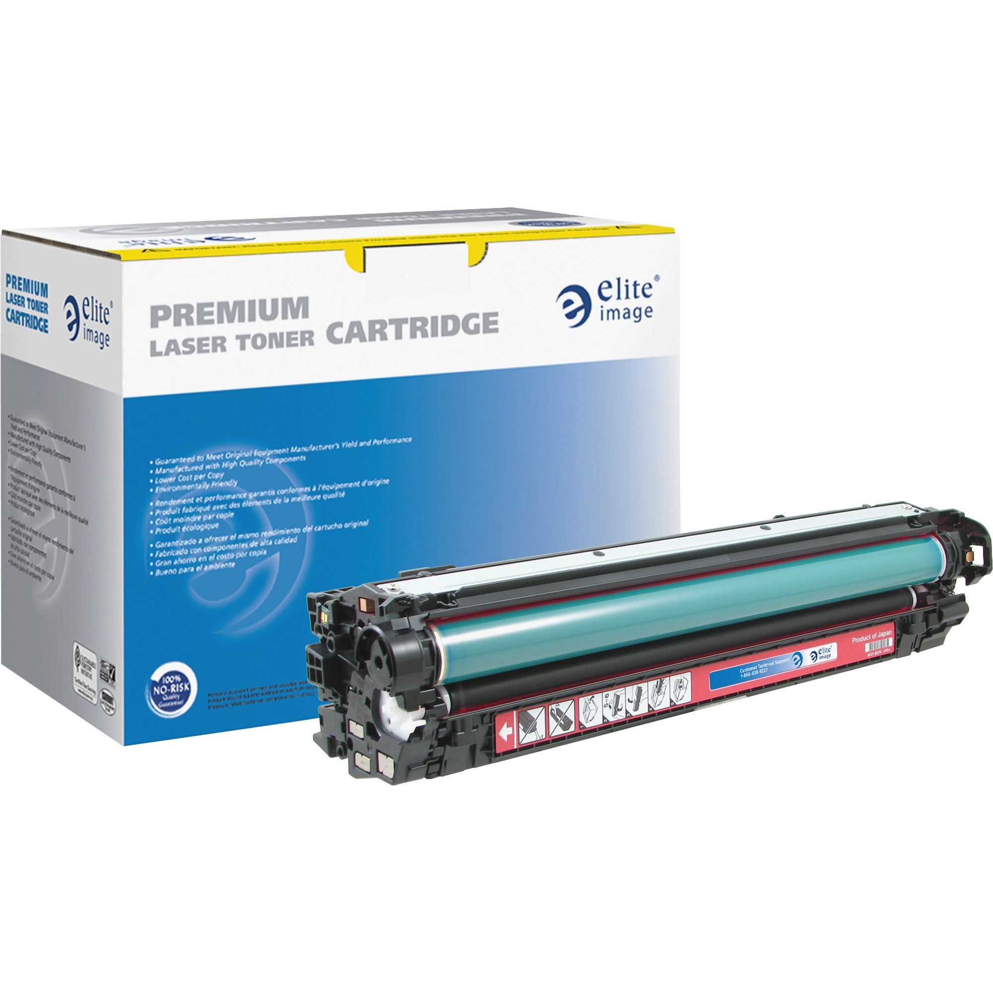Elite Image Remanufactured Laser Toner Cartridge - Alternative for HP 650A (CE273A) - Magenta - 1 Each - 15000 Pages Elite Image Remanufactured Laser Toner Cartridge - Alternative for HP 650A (CE273A) - Magenta - 1 Each - 15000 Pages