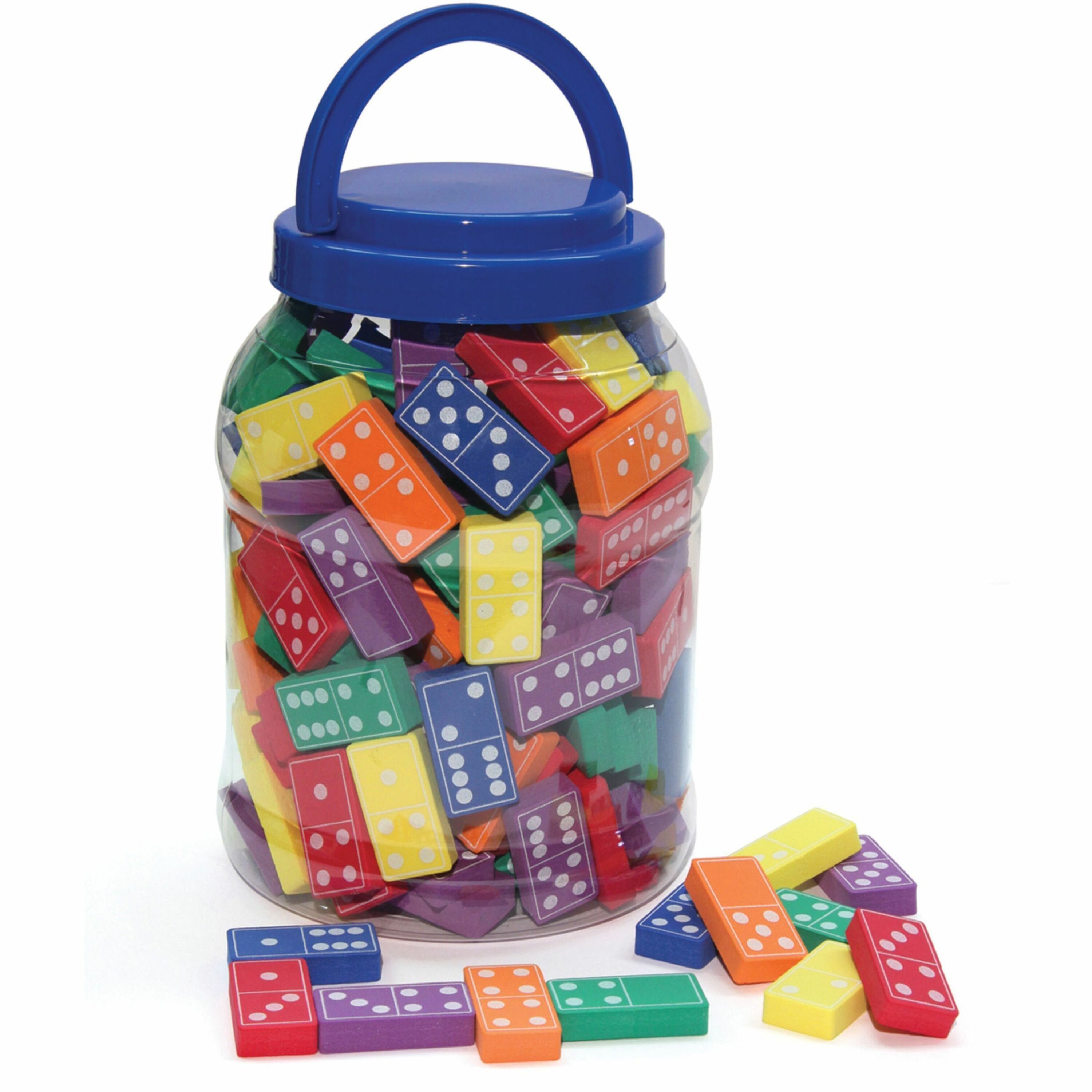 Pacon Wonderfoam Dominoes - 168 / Set Pacon Wonderfoam Dominoes - 168 / Set
