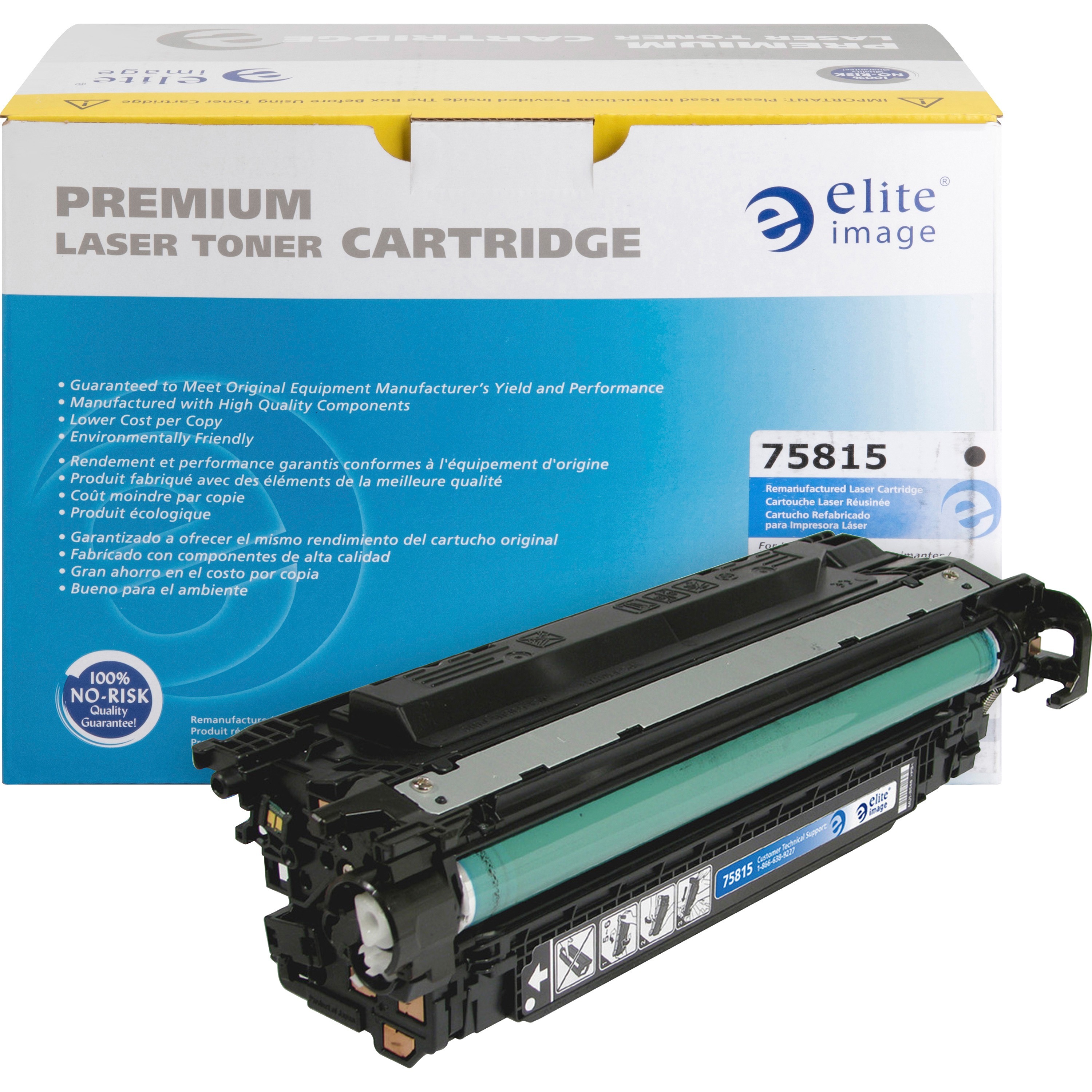 Elite Image Remanufactured Laser Toner Cartridge - Alternative for HP 507A (CE402A) - Yellow - 1 Each - 6000 Pages Elite Image Remanufactured Laser Toner Cartridge - Alternative for HP 507A (CE402A) - Yellow - 1 Each - 6000 Pages