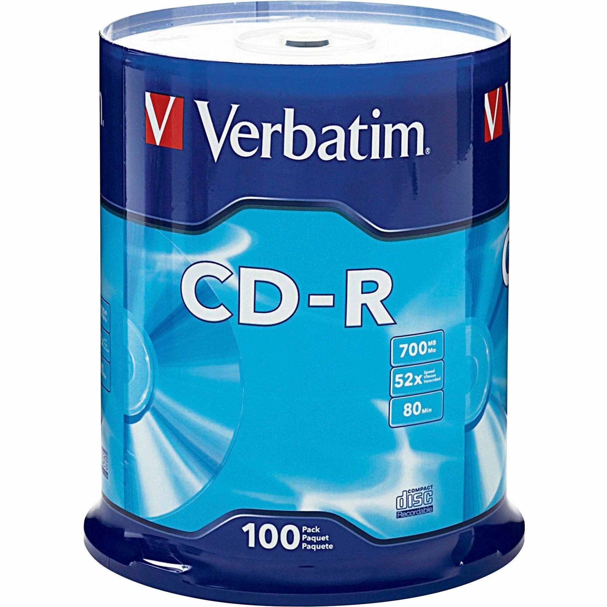 JE REVIENS ／CD4枚 94554 CD Recordable Media - CD-R - 52x - 700 MB - 100 / Pack by