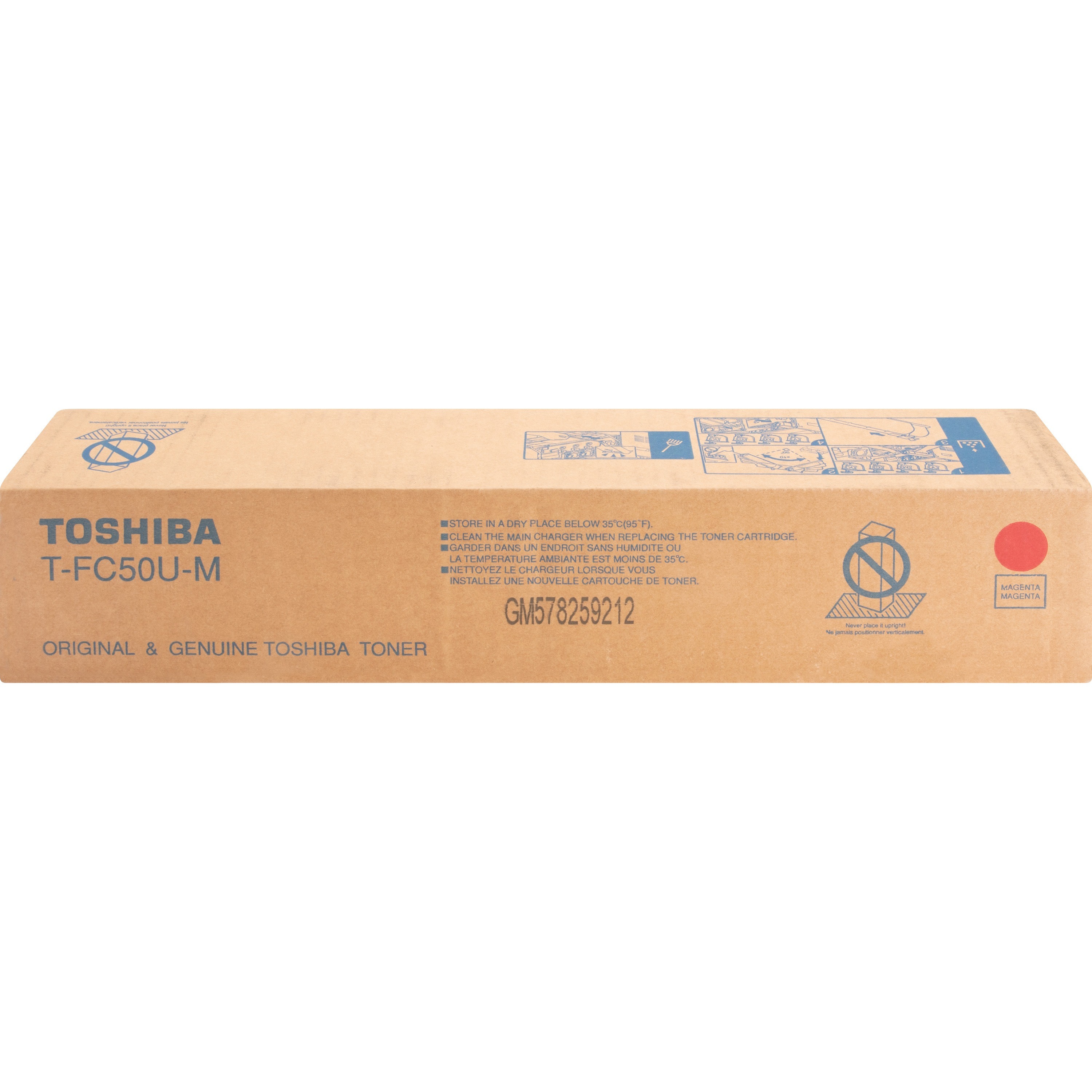 Toshiba Original Standard Yield Laser Toner Cartridge - Magenta - 1 Each - 28000 Pages Toshiba Original Standard Yield Laser Toner Cartridge - Magenta - 1 Each - 28000 Pages