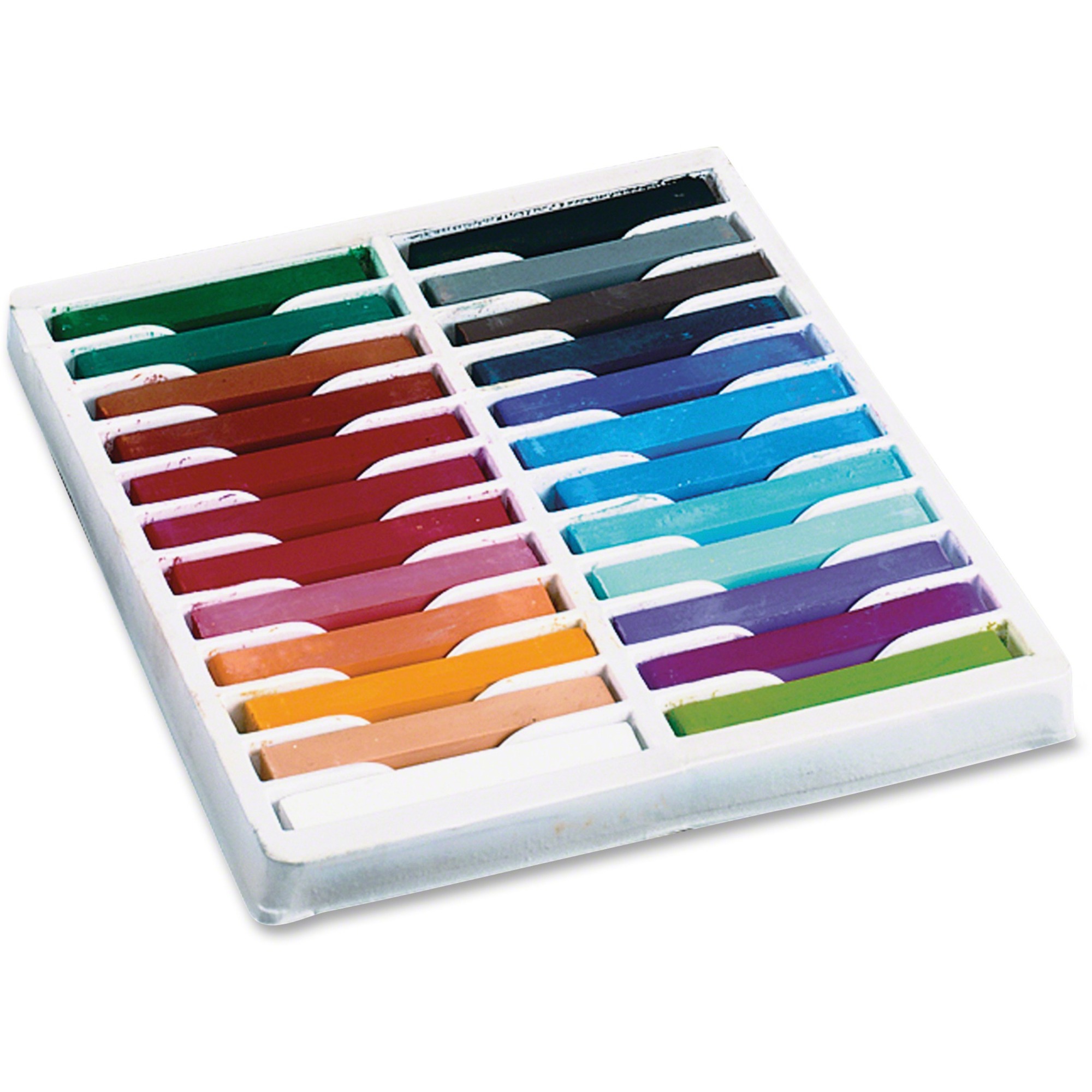 Creativity Street 24-color Square Artist Pastels Set - 2.5 Creativity Street 24-color Square Artist Pastels Set - 2.5