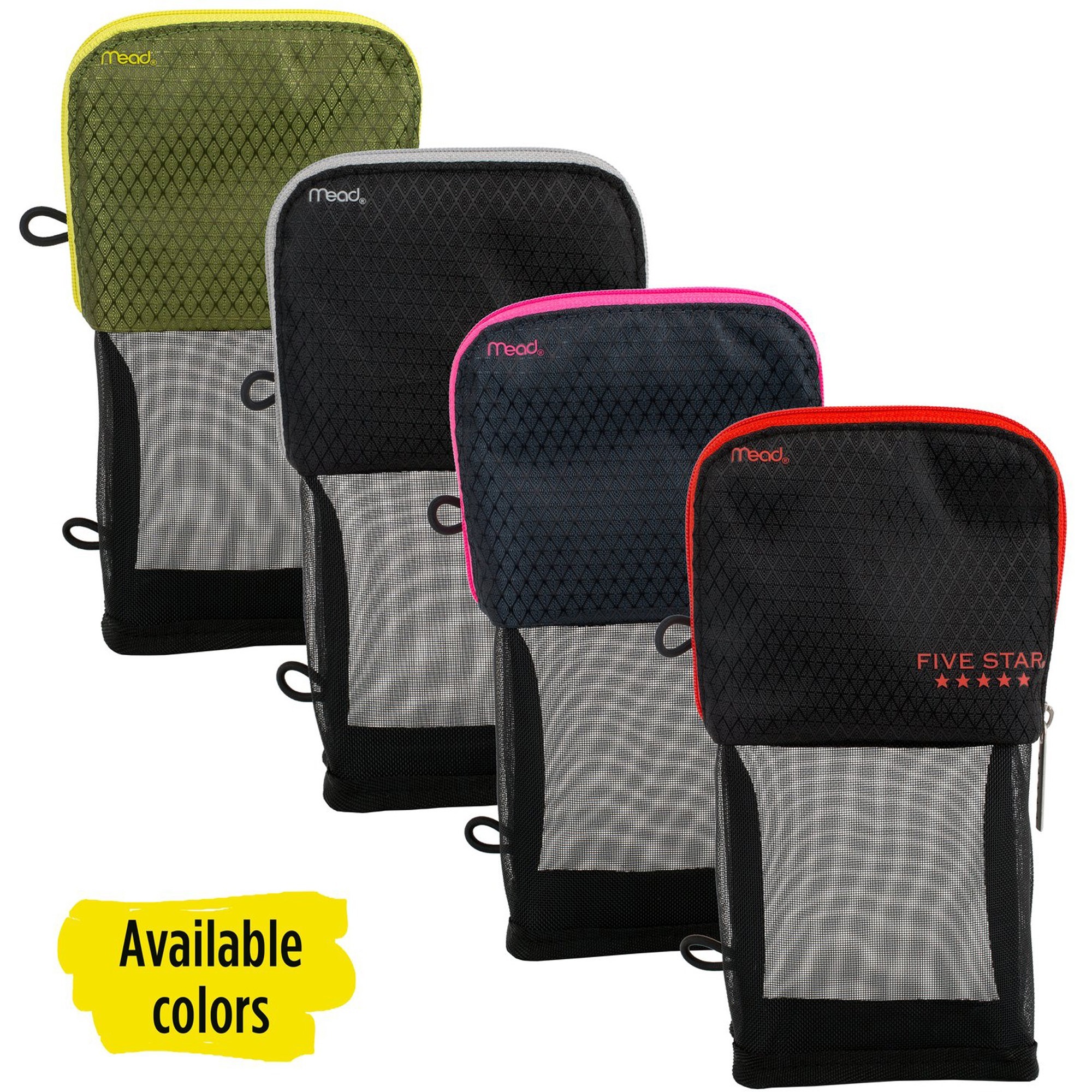 Five Star Stand 'N Store Carrying Case (Pouch) Pencil, Accessories - Assorted - Puncture Resistant - Fabric Body - 1 Each Five Star Stand 'N Store Carrying Case (Pouch) Pencil, Accessories - Assorted - Puncture Resistant - Fabric Body - 1 Each