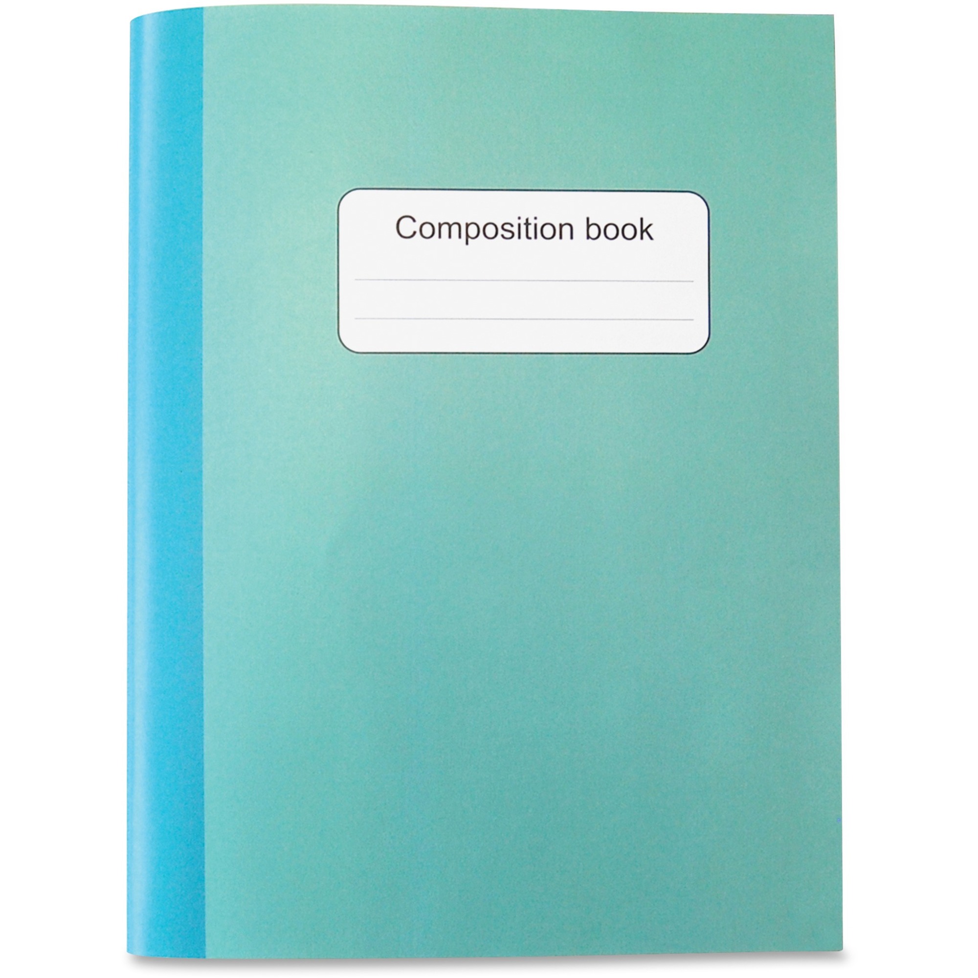 Sparco College-ruled Composition Book - 80 Sheets - Stitched - College Ruled - 15 lb Basis Weight - 9.75 Sparco College-ruled Composition Book - 80 Sheets - Stitched - College Ruled - 15 lb Basis Weight - 9.75