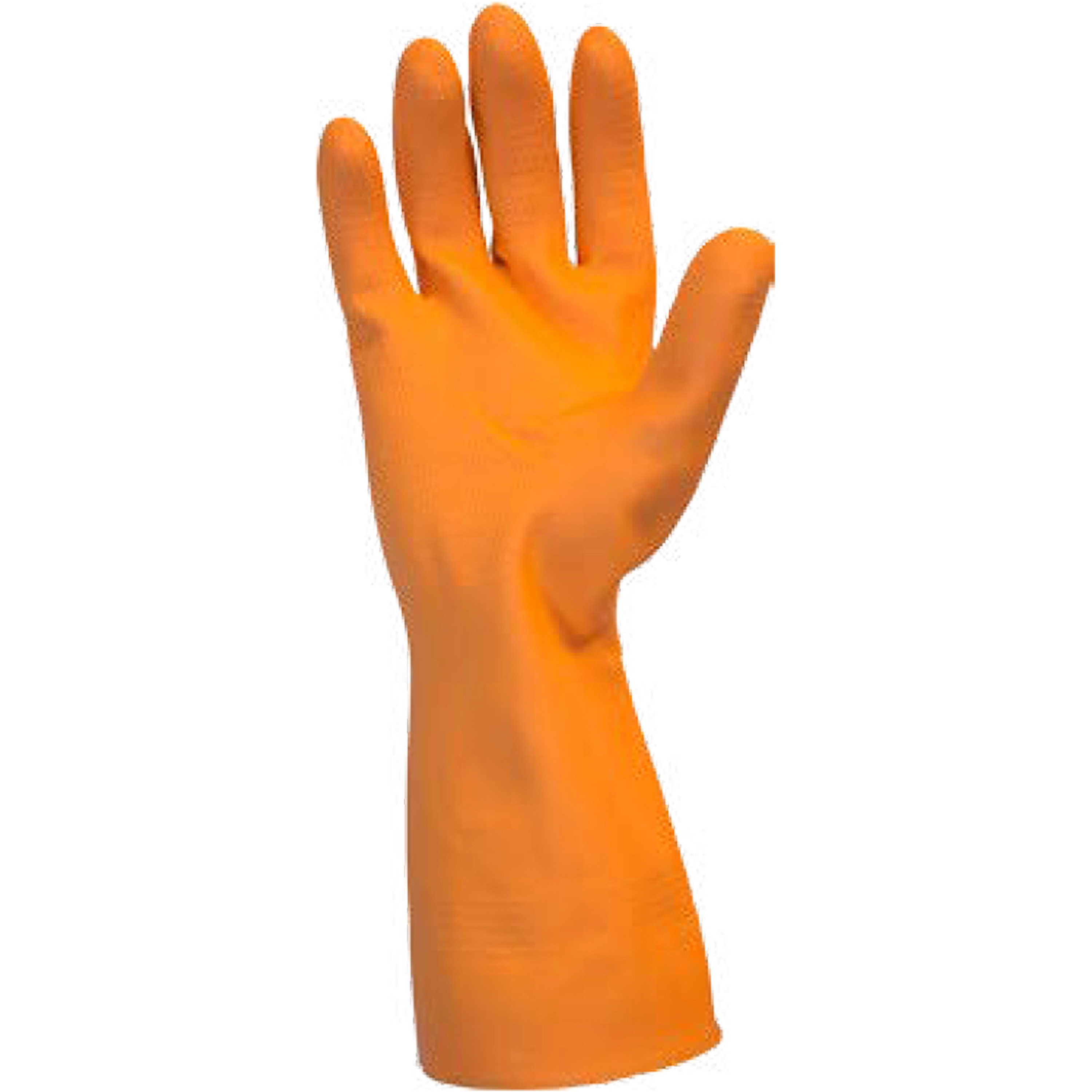 Safety Zone Orange Neoprene Latex Blend Flock Lined Latex Gloves - Chemical Protection - X-Large Size - Orange - Fish Scale Grip, Flock-lined - For Dishwashing, Cleaning, Meat Processing - 28 mil Thickness - 12 Safety Zone Orange Neoprene Latex Blend Flock Lined Latex Gloves - Chemical Protection - X-Large Size - Orange - Fish Scale Grip, Flock-lined - For Dishwashing, Cleaning, Meat Processing - 28 mil Thickness - 12